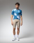 ALÉ Cycling short sleeve jersey - PR-E ARGON - blue/white
