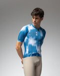 ALÉ Cycling short sleeve jersey - PR-E ARGON - blue/white