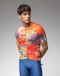 ALÉ Cycling short sleeve jersey - PR-E CLOROFILLA - multicolour