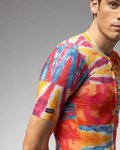 ALÉ Cycling short sleeve jersey - PR-E CLOROFILLA - multicolour