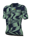 ALÉ Cycling short sleeve jersey - TECHNO PR-E - green/blue