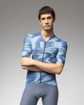 ALÉ Cycling short sleeve jersey - TECHNO PR-E - blue