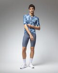 ALÉ Cycling short sleeve jersey - TECHNO PR-E - blue