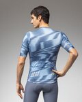 ALÉ Cycling short sleeve jersey - TECHNO PR-E - blue