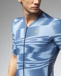 ALÉ Cycling short sleeve jersey - TECHNO PR-E - blue
