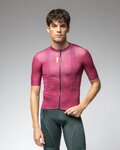 ALÉ Cycling short sleeve jersey - PRAGMA DEEP - pink