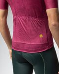 ALÉ Cycling short sleeve jersey - PRAGMA DEEP - pink