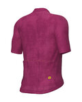 ALÉ Cycling short sleeve jersey - PRAGMA DEEP - pink