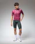 ALÉ Cycling short sleeve jersey - PRAGMA DEEP - pink