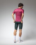 ALÉ Cycling short sleeve jersey - PRAGMA DEEP - pink