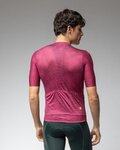 ALÉ Cycling short sleeve jersey - PRAGMA DEEP - pink