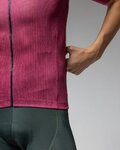 ALÉ Cycling short sleeve jersey - PRAGMA DEEP - pink