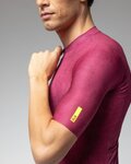 ALÉ Cycling short sleeve jersey - PRAGMA DEEP - pink