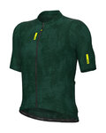 ALÉ Cycling short sleeve jersey - PRAGMA DEEP - green