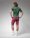 ALÉ Cycling short sleeve jersey - PRAGMA DEEP - green