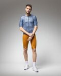 ALÉ Cycling short sleeve jersey - PRAGMA DEEP - blue