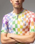 ALÉ Cycling short sleeve jersey - PR-E MULTIVERSO 2.0 - multicolour