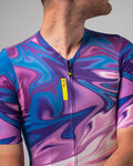 ALÉ Cycling short sleeve jersey - SMOOTHIE - blue/purple