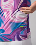 ALÉ Cycling short sleeve jersey - SMOOTHIE - blue/purple