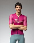 ALÉ Cycling short sleeve jersey - PR-E MEGABYTE 2.0 - bordeaux