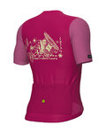 ALÉ Cycling short sleeve jersey - PR-E MEGABYTE 2.0 - bordeaux