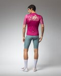 ALÉ Cycling short sleeve jersey - PR-E MEGABYTE 2.0 - bordeaux