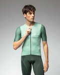 ALÉ Cycling short sleeve jersey - PR-E MEGABYTE 2.0 - green