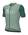 ALÉ Cycling short sleeve jersey - PR-E MEGABYTE 2.0 - green