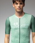 ALÉ Cycling short sleeve jersey - PR-E MEGABYTE 2.0 - green