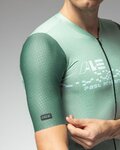 ALÉ Cycling short sleeve jersey - PR-E MEGABYTE 2.0 - green