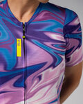 ALÉ Cycling short sleeve jersey - SMOOTHIE - purple/blue