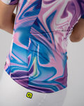 ALÉ Cycling short sleeve jersey - SMOOTHIE - purple/blue