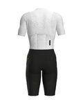 ALÉ Cycling skinsuit - R-EV1 EAGLE - white/black