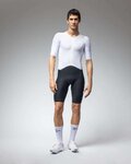 ALÉ Cycling skinsuit - R-EV1 EAGLE - white/black