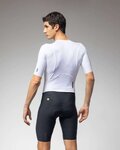 ALÉ Cycling skinsuit - R-EV1 EAGLE - white/black