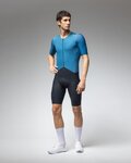 ALÉ Cycling skinsuit - R-EV1 EAGLE - blue/black