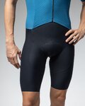 ALÉ Cycling skinsuit - R-EV1 EAGLE - blue/black