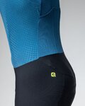 ALÉ Cycling skinsuit - R-EV1 EAGLE - blue/black