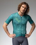 ALÉ Cycling short sleeve jersey - SCHEMA PR-E - green