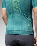 ALÉ Cycling short sleeve jersey - SCHEMA PR-E - green