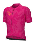ALÉ Cycling short sleeve jersey - SCHEMA PR-E - pink