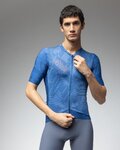 ALÉ Cycling short sleeve jersey - SCHEMA PR-E - blue