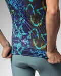 ALÉ Cycling short sleeve jersey - PRAGMA CARAIBI - black/multicolour