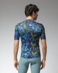 ALÉ Cycling short sleeve jersey - PRAGMA CARAIBI - black/multicolour
