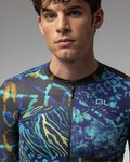 ALÉ Cycling short sleeve jersey - PRAGMA CARAIBI - black/multicolour