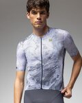 ALÉ Cycling short sleeve jersey - FAN PR-E - white/grey