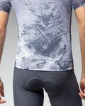 ALÉ Cycling short sleeve jersey - FAN PR-E - white/grey