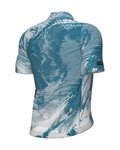 ALÉ Cycling short sleeve jersey - FAN PR-E - blue/white