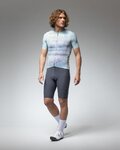 ALÉ Cycling short sleeve jersey - OFF ROAD - GRAVEL TRACCIA - white/blue/purple