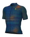 ALÉ Cycling short sleeve jersey - OFF ROAD - GRAVEL TRACCIA - blue